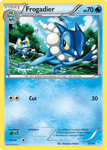 Frogadier - XY Trainer Kit Suicune 21