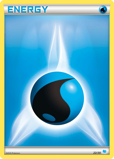 Water Energy - XY Trainer Kit Suicune 22