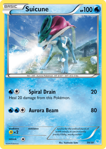 Suicune - XY Trainer Kit Suicune 30