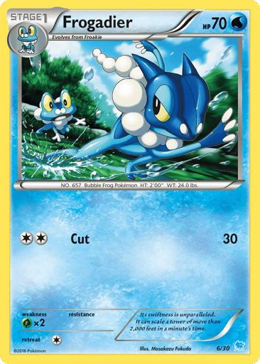 Frogadier - XY Trainer Kit Suicune 6