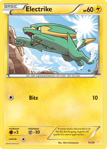 Electrike - XY Trainer Kit Pikachu Libre 11