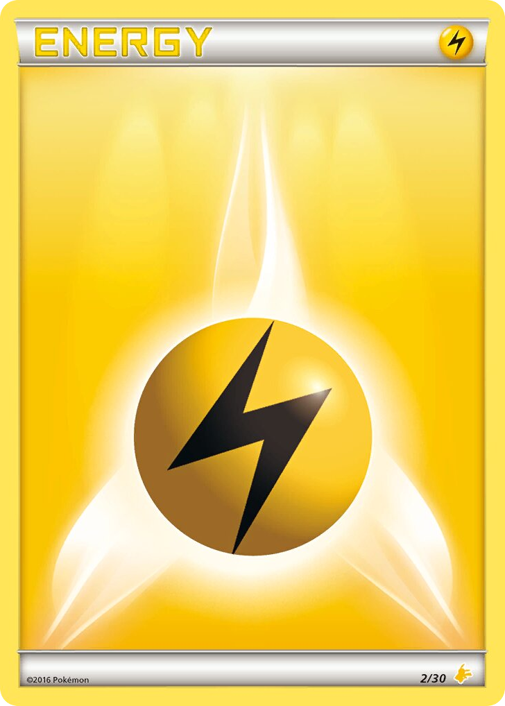 Lightning Energy – XY Trainer Kit Pikachu Libre 2/30 Pokémon card