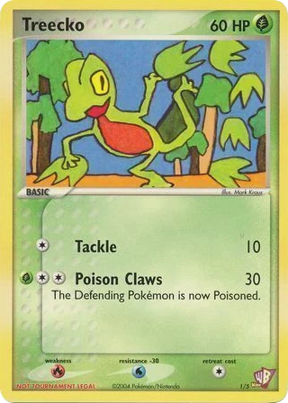Treecko – Poké Card Creator Pack 1 Pokémon card