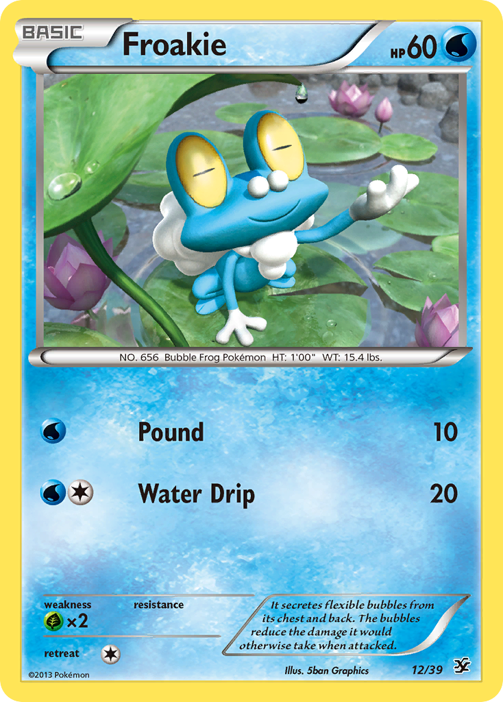 Froakie – Kalos Starter Set 12/39 Pokémon card