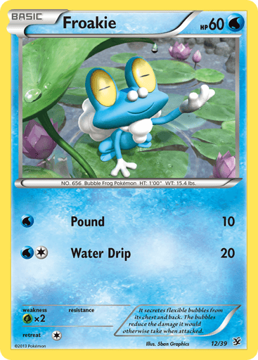 Froakie - Kalos Starter Set 12