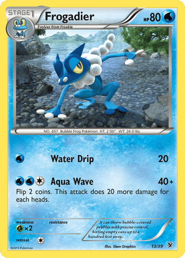 Frogadier - Kalos Starter Set 13