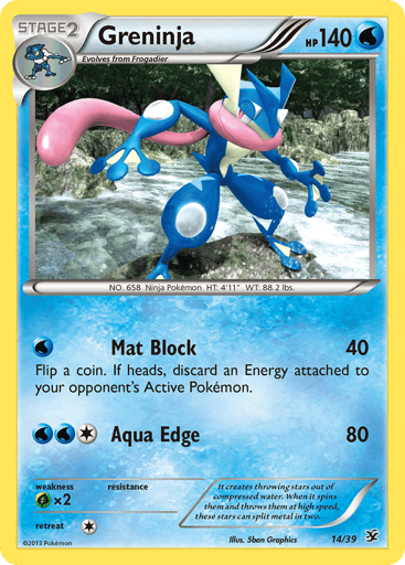 Greninja - Kalos Starter Set 14