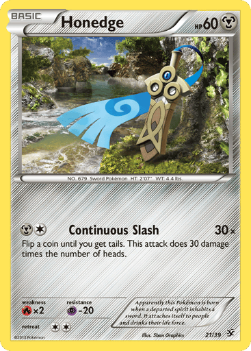 Honedge - Kalos Starter Set 21