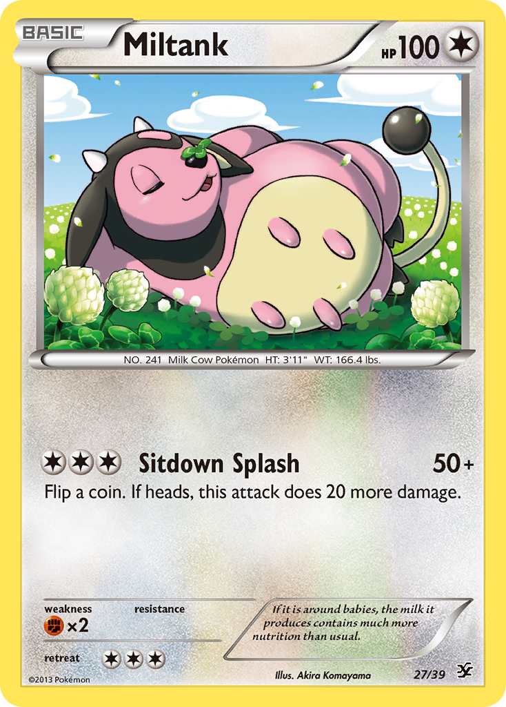 Miltank – Kalos Starter Set 27/39 Pokémon card