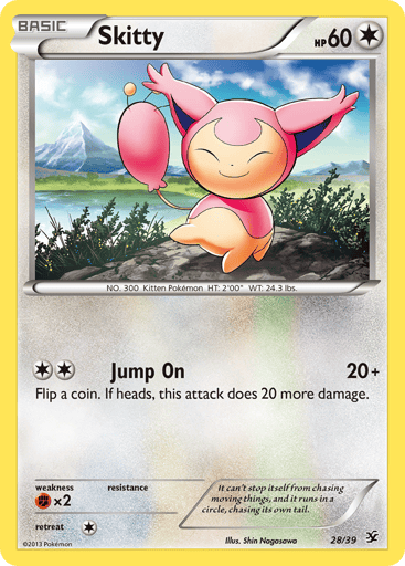 Skitty - Kalos Starter Set 28