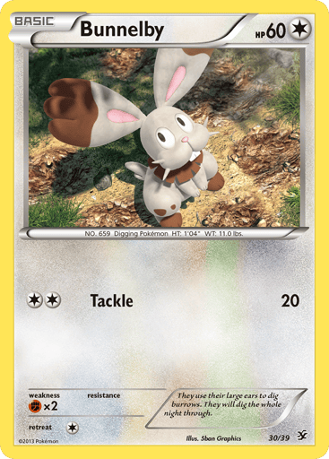 Bunnelby - Kalos Starter Set 30