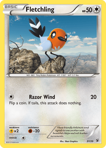 Fletchling - Kalos Starter Set 31