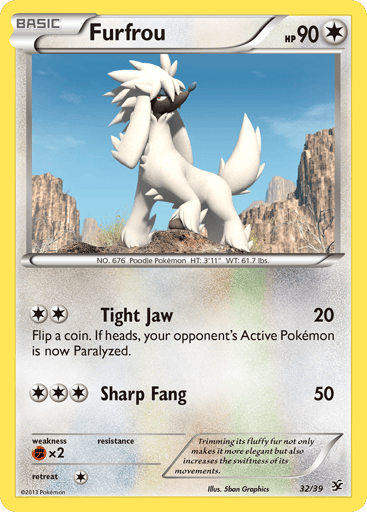 Furfrou - Kalos Starter Set 32
