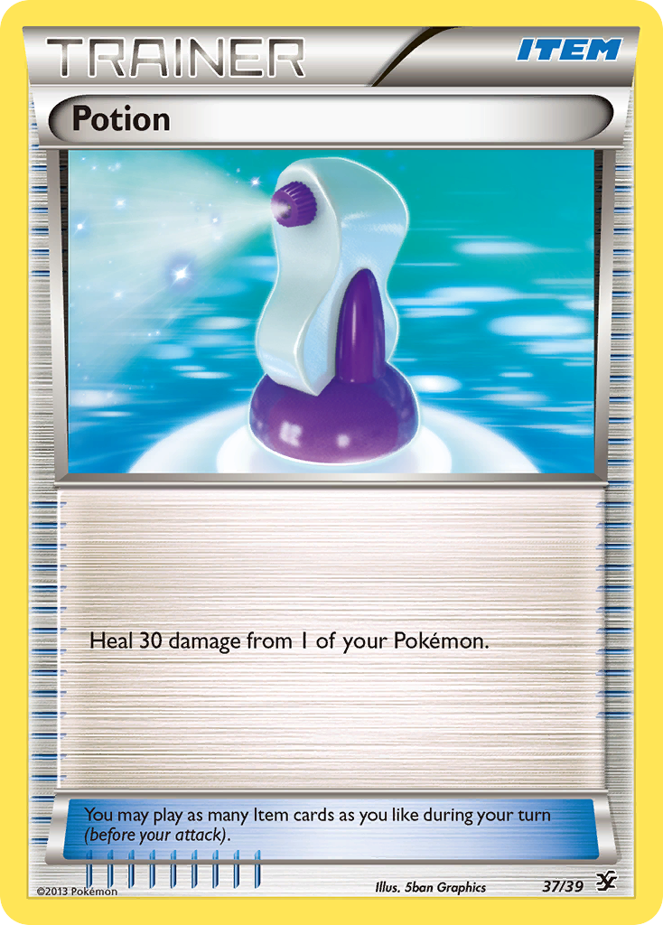 Potion – Kalos Starter Set 37/39 Pokémon card