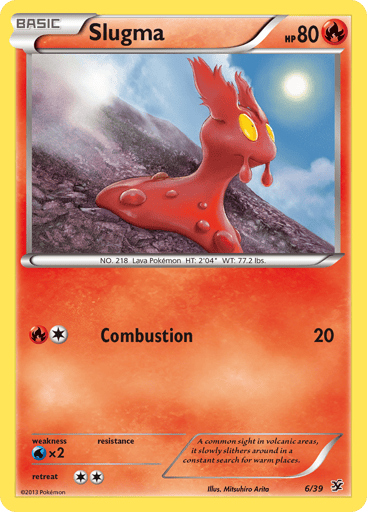 Slugma - Kalos Starter Set 6