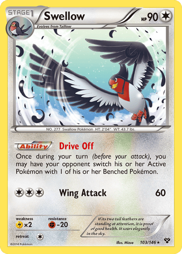 Swellow - XY 103