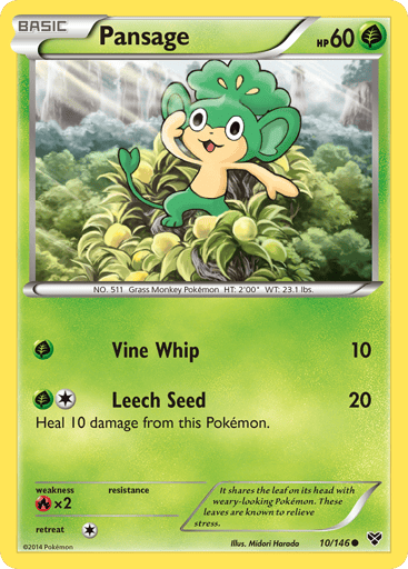 Pansage - XY 10