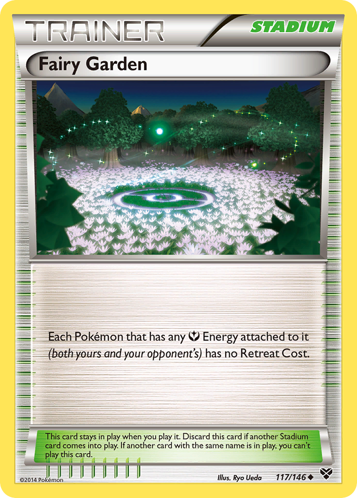 Fairy Garden – XY 117/146 Pokémon card