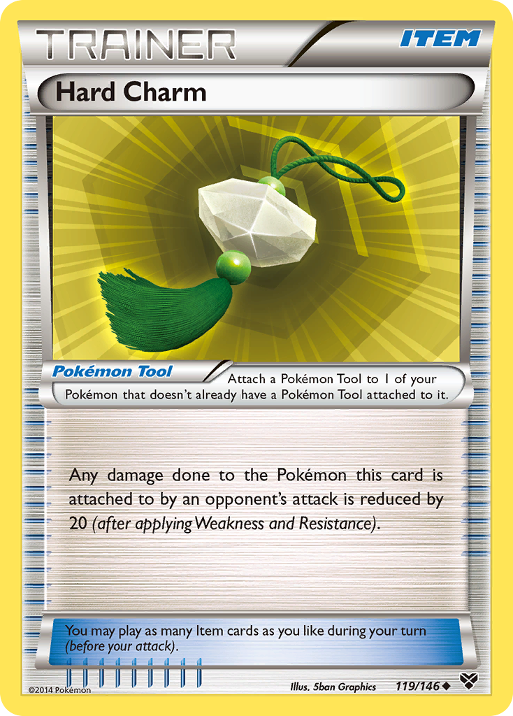Hard Charm – XY 119/146 Pokémon card