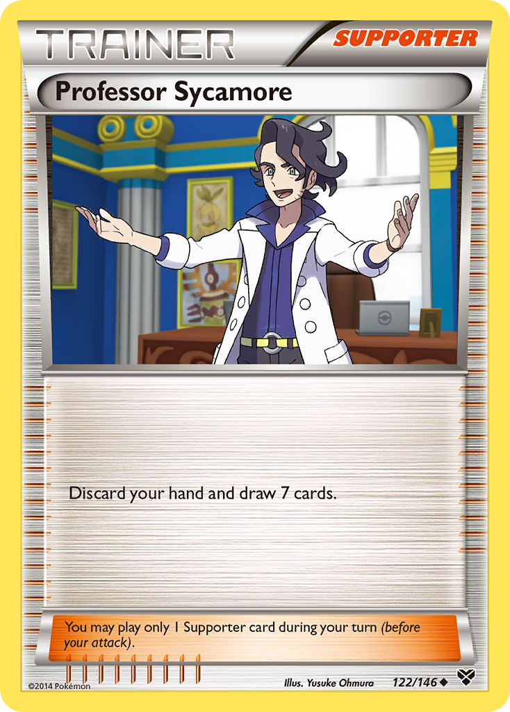 Professor Sycamore – XY 122/146 Pokémon card
