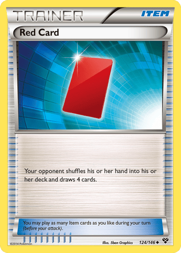 Red Card - XY 124
