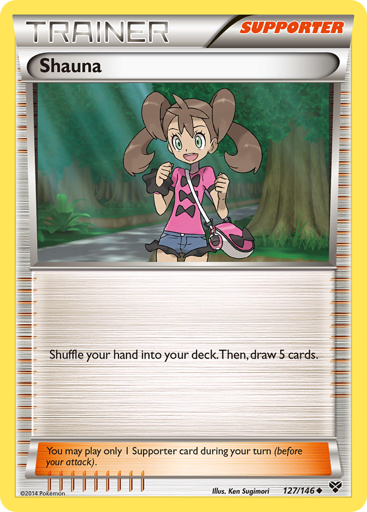 Shauna – XY 127/146 Pokémon card