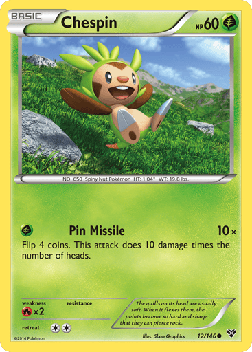Chespin - XY 12