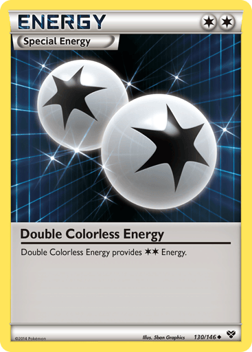 Double Colorless Energy - XY 130