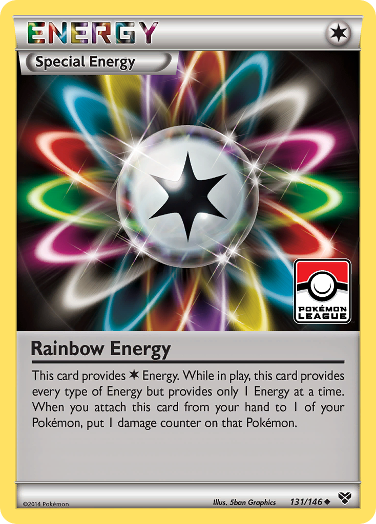 Rainbow Energy – XY 131/146 Pokémon card