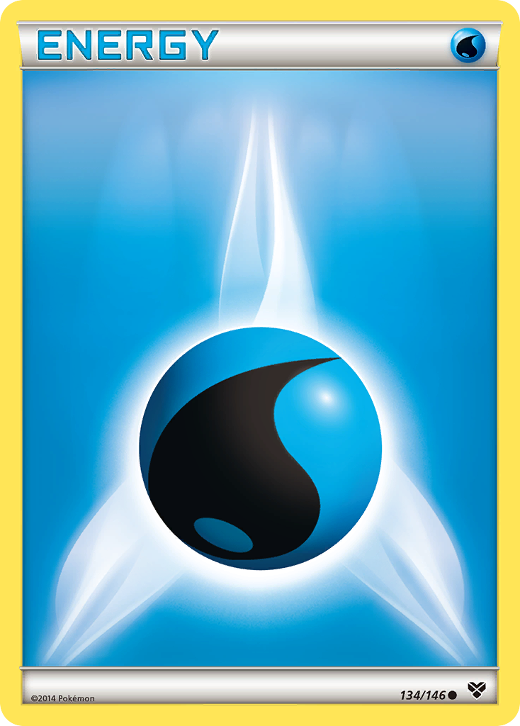 Water Energy – XY 134/146 Pokémon card