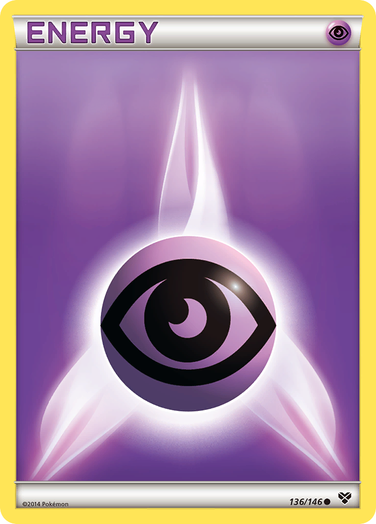 Psychic Energy – XY 136/146 Pokémon card