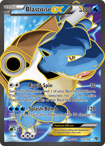 Blastoise-EX - XY 142