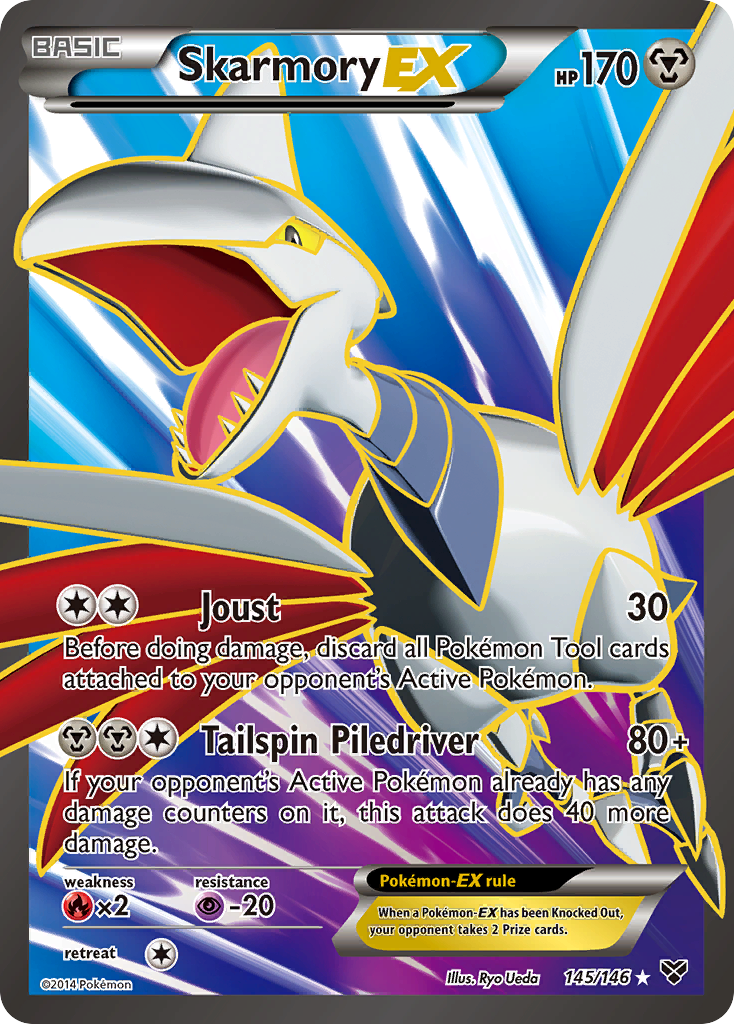 Skarmory-EX – XY 145/146 Pokémon card