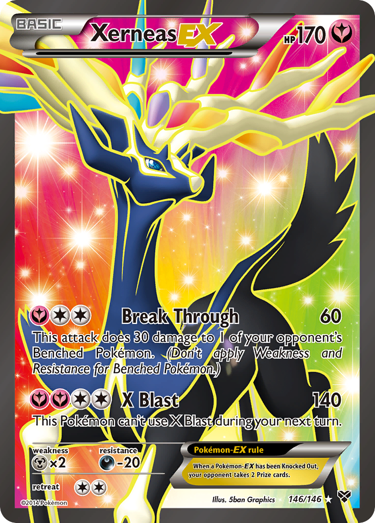 Xerneas-EX – XY 146/146 Pokémon card