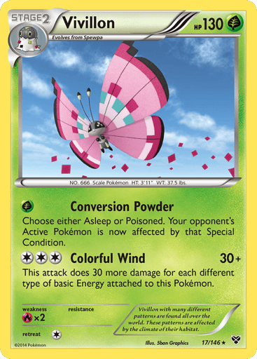 Vivillon - XY 17