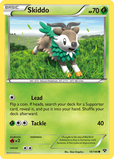 Skiddo - XY 18