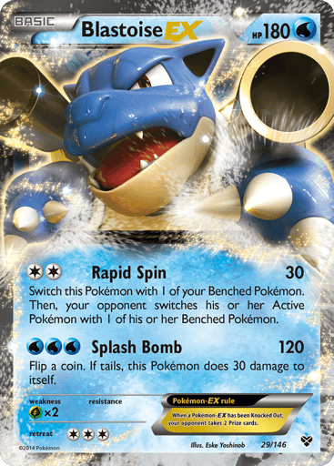 Blastoise-EX - XY 29