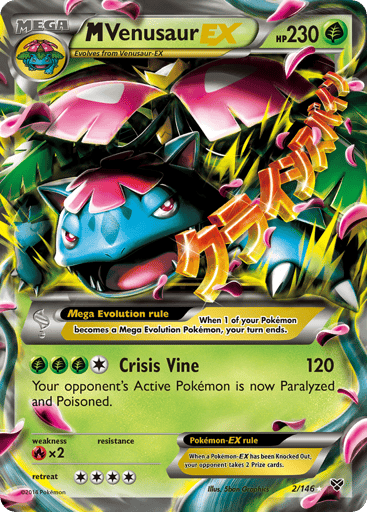 M Venusaur-EX - XY 2