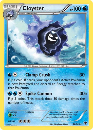 Cloyster - XY 32