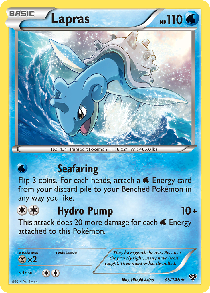Lapras – XY 35/146 Pokémon card