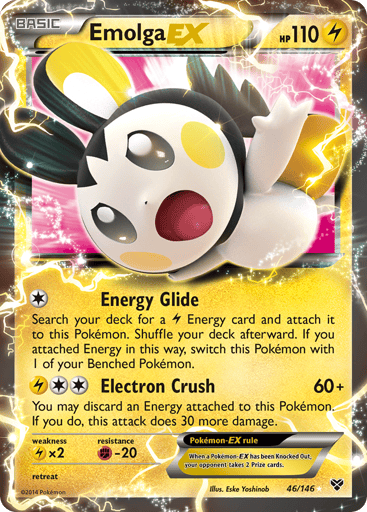 Emolga-EX - XY 46