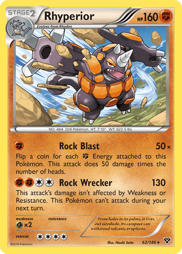 Rhyperior - XY 62