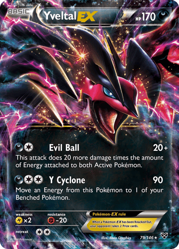 Yveltal-EX - XY 79