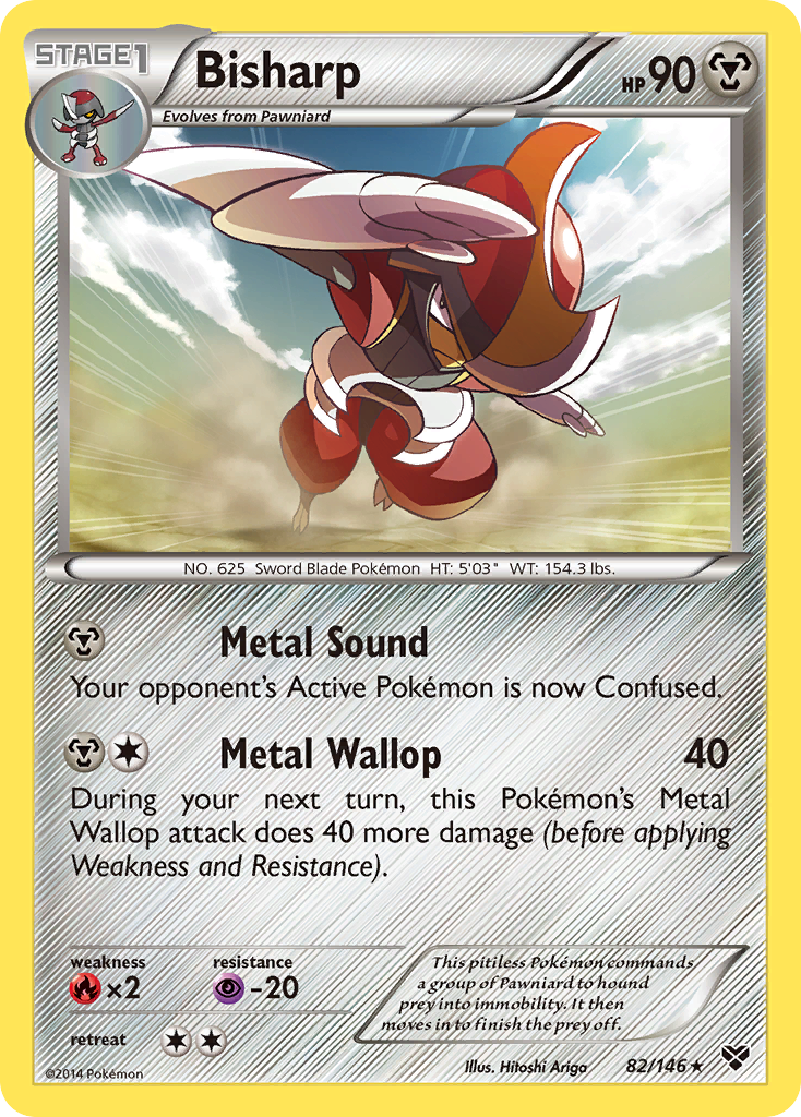 Bisharp – XY 82/146 Pokémon card