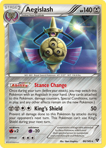 Aegislash - XY 86
