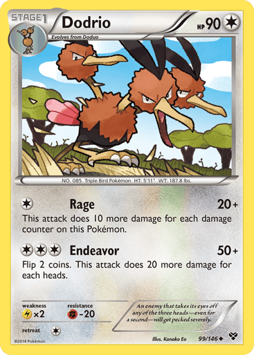 Dodrio - XY 99
