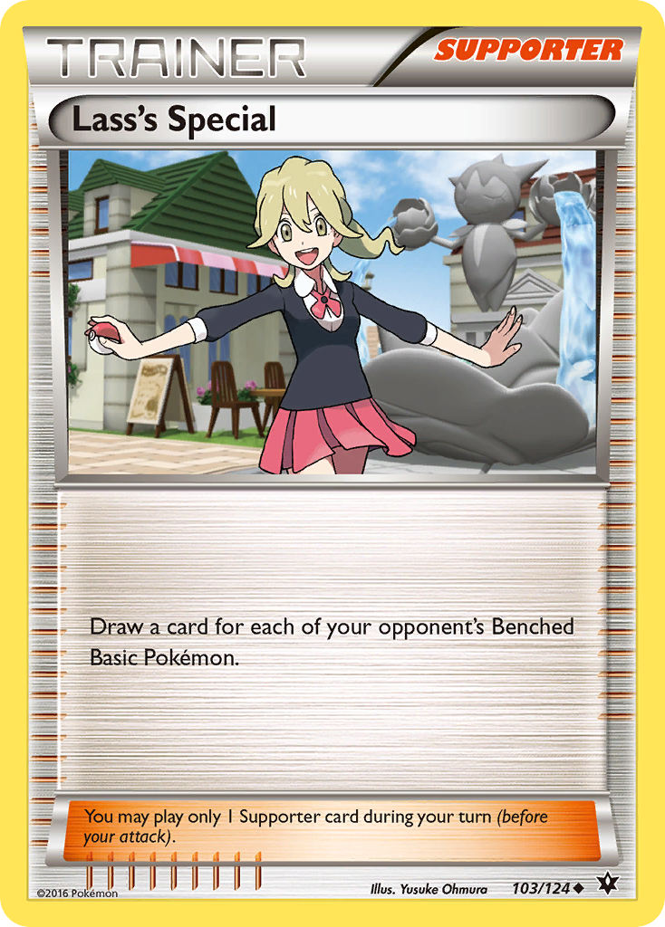 Lass's Special – Fates Collide 103/124 Pokémon card
