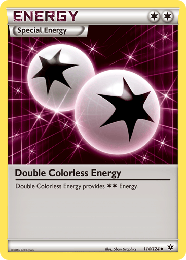 Double Colorless Energy - Fates Collide 114