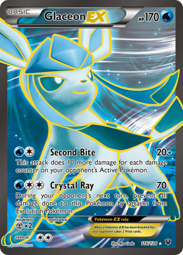 Glaceon-EX - Fates Collide 116