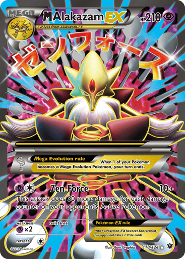 M Alakazam-EX - Fates Collide 118